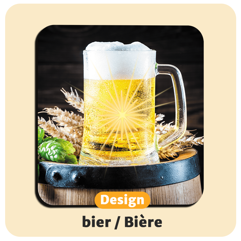 Dessous de verre lumineux avec piles de rechange offertes