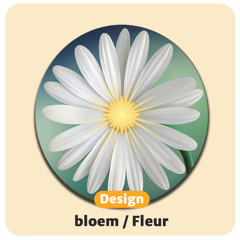 Dessous de verre lumineux avec piles de rechange offertes