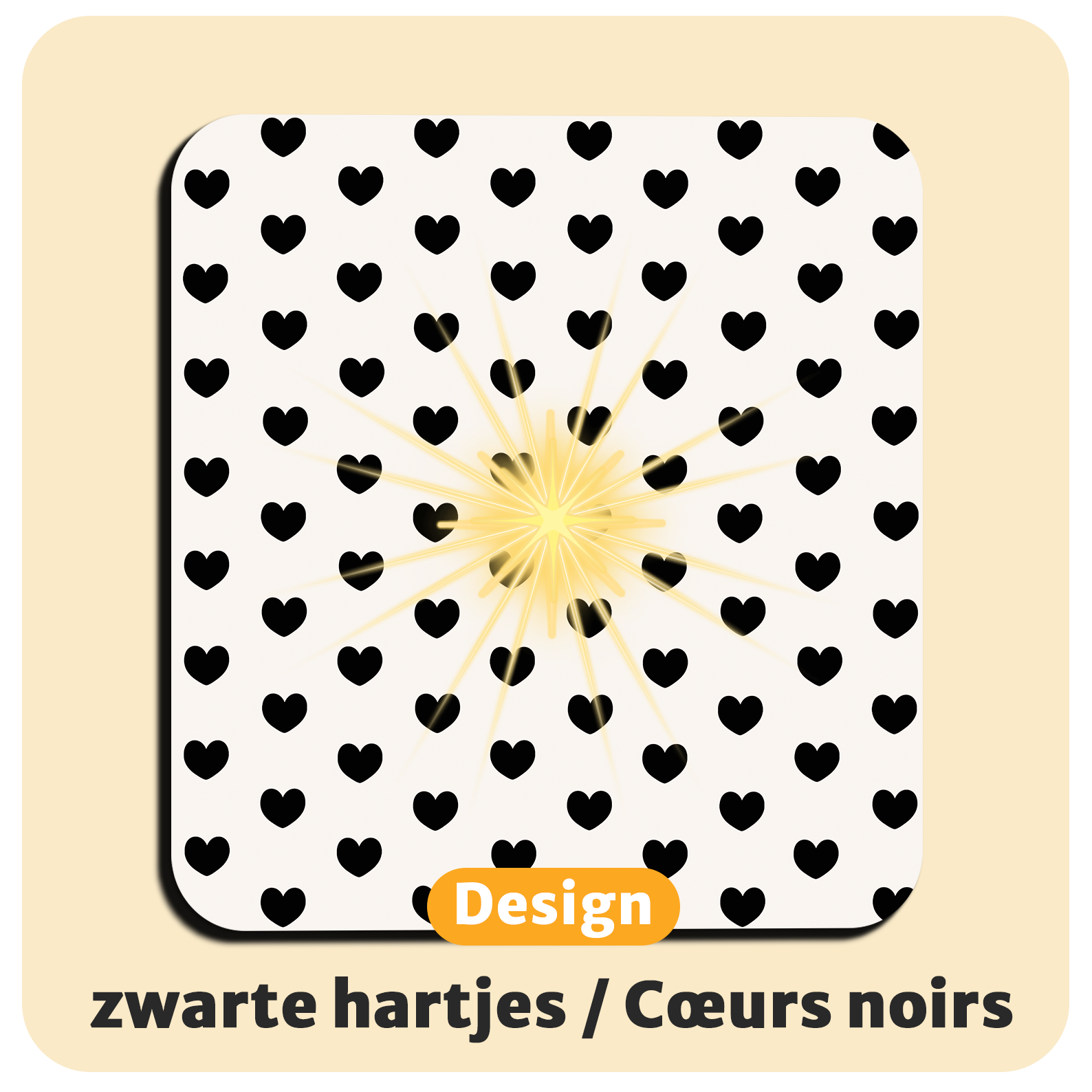 Lichtgevende LED-onderzetters met gratis vervangbatterijen