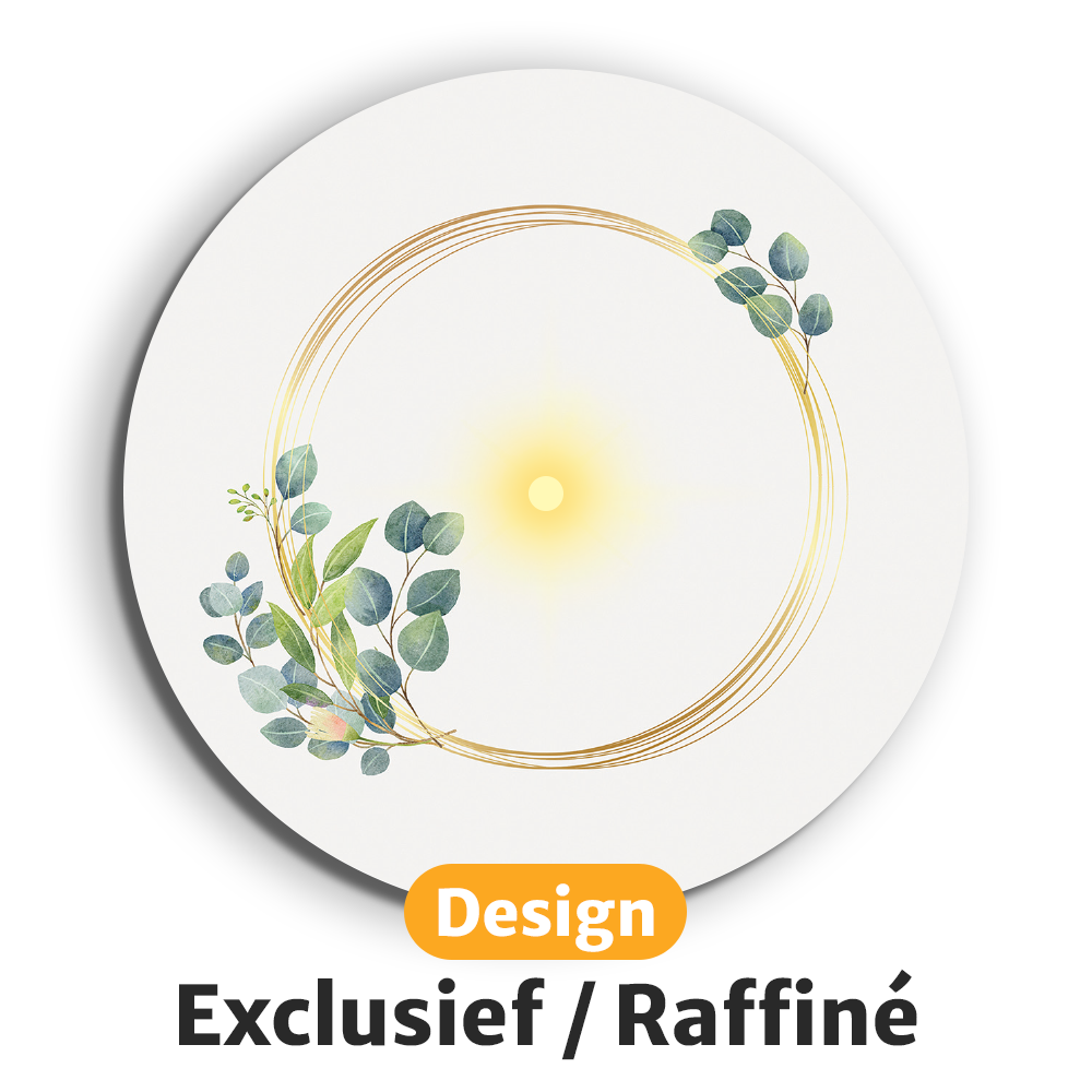 Dessous de verre lumineux avec piles de rechange offertes