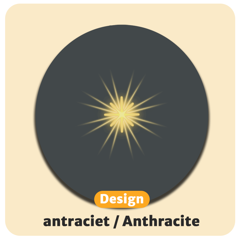 Leuchtende LED-Untersetzer mit gratis Ersatzbatterien