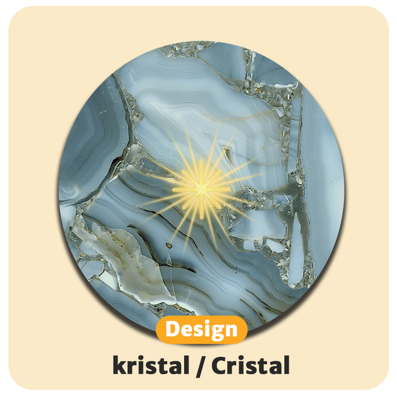 Leuchtende LED-Untersetzer mit gratis Ersatzbatterien