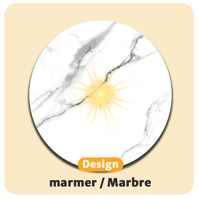 Leuchtende LED-Untersetzer mit gratis Ersatzbatterien