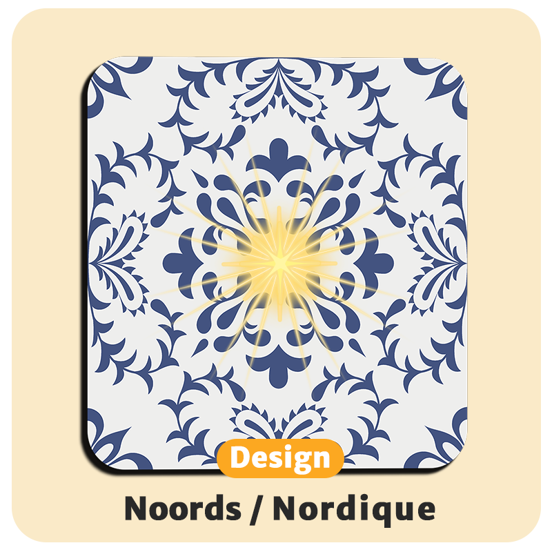 Leuchtende LED-Untersetzer mit gratis Ersatzbatterien