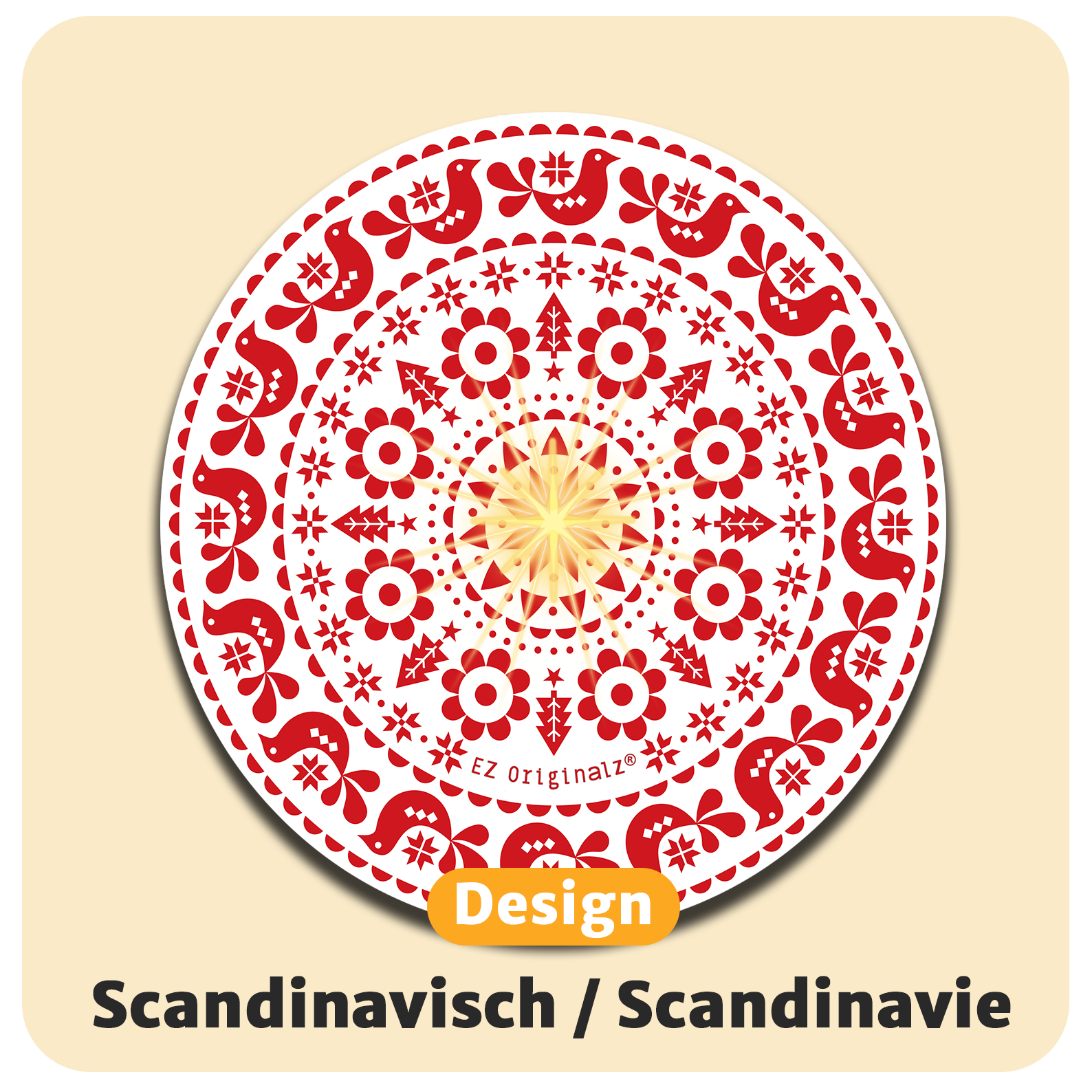 Lichtgevende LED-onderzetters met gratis vervangbatterijen