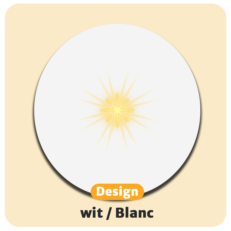 Leuchtende LED-Untersetzer mit gratis Ersatzbatterien