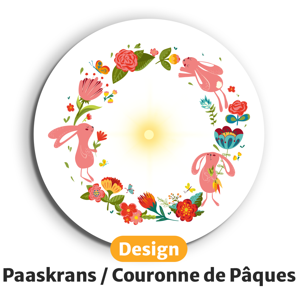 Dessous de verre lumineux avec piles de rechange offertes