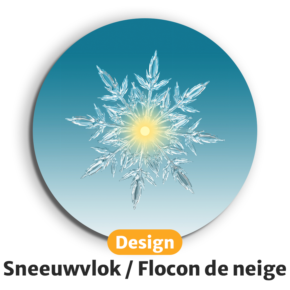 Dessous de verre lumineux avec piles de rechange offertes