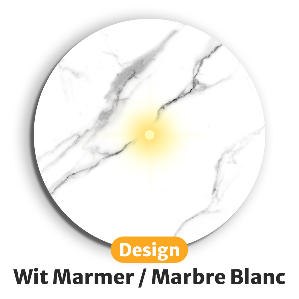 Dessous de verre lumineux avec piles de rechange offertes